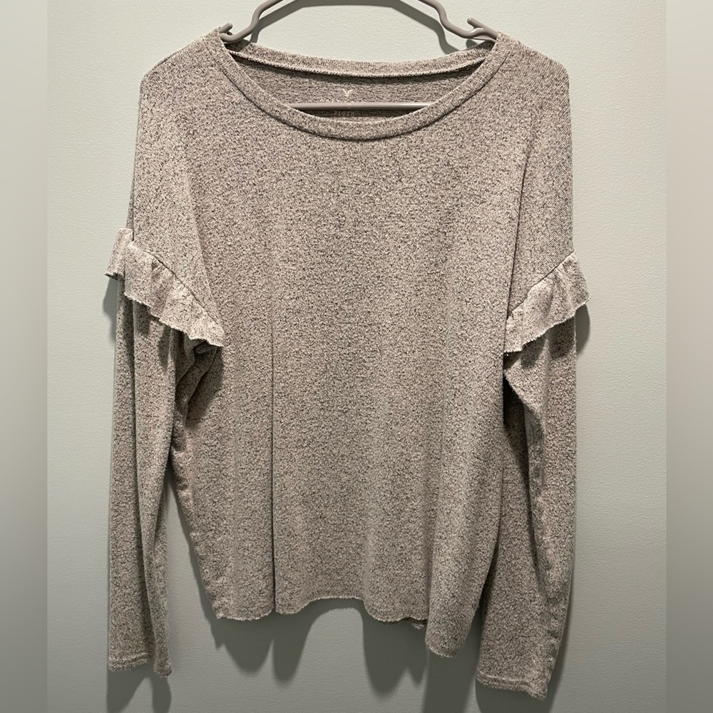 American Eagle Soft & Sexy Plush Long Sleeve Tee - Size M
